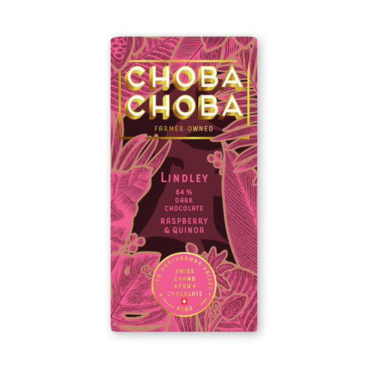Choba Choba Lindley Raspberry Quinoa 64%