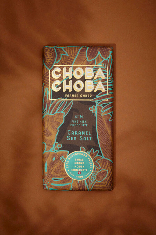 Choba Choba Felix Milk Caramel Sea Salt 41%