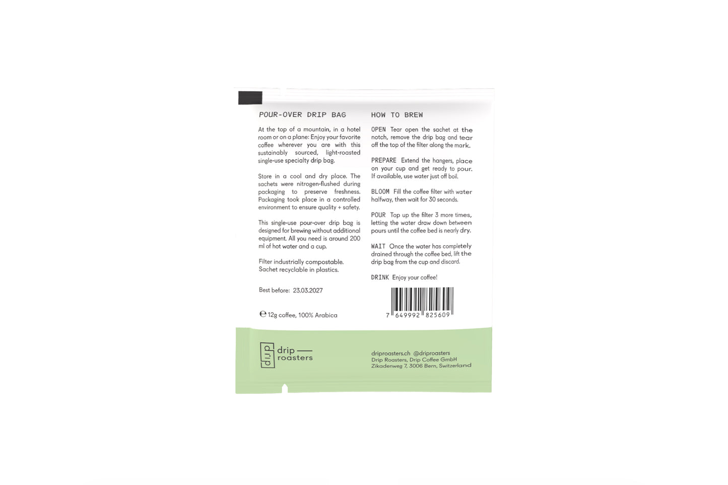 Drip Bags Mexico Maricela