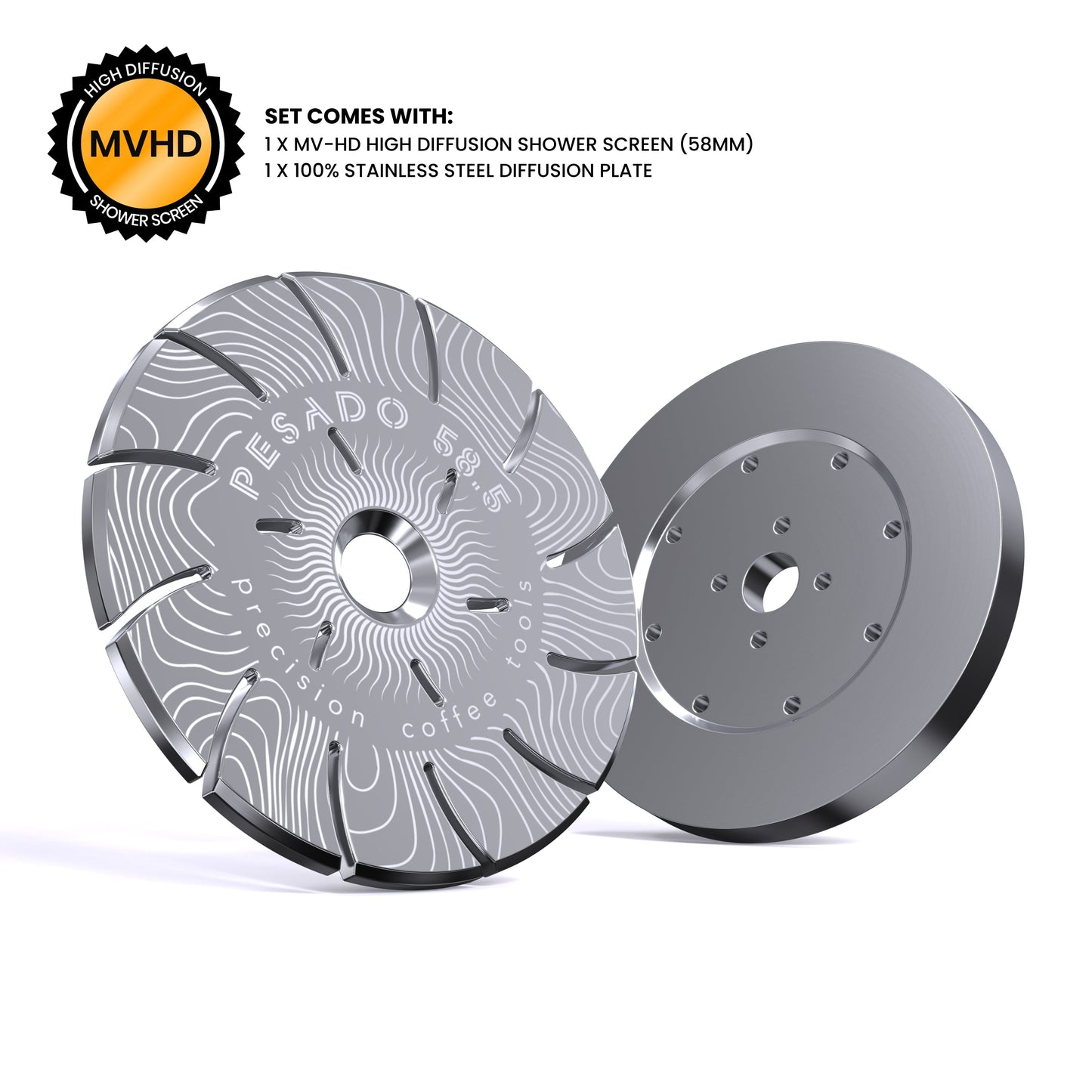 Pesado High-Diffusion Shower Screen MV HD