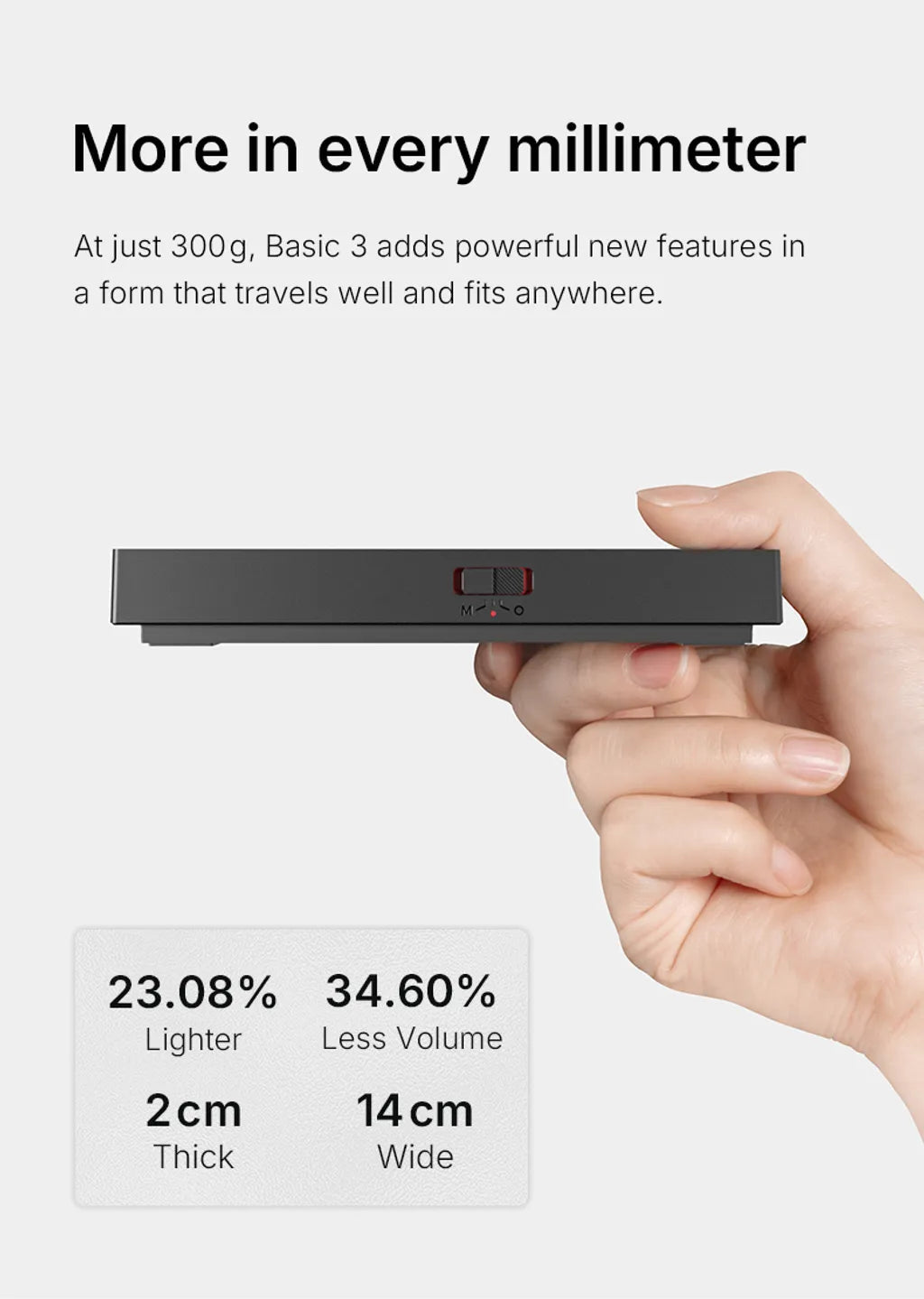 Timemore Black Mirror Basic 3 Waage